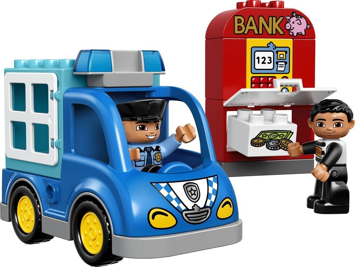 Lego Конструктор Duplo "Полицейский патруль" 15 деталей