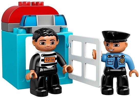 Lego Конструктор Duplo "Полицейский патруль" 15 деталей