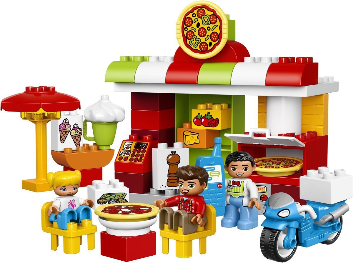 Lego Конструктор Duplo "Пиццерия" 57 деталей