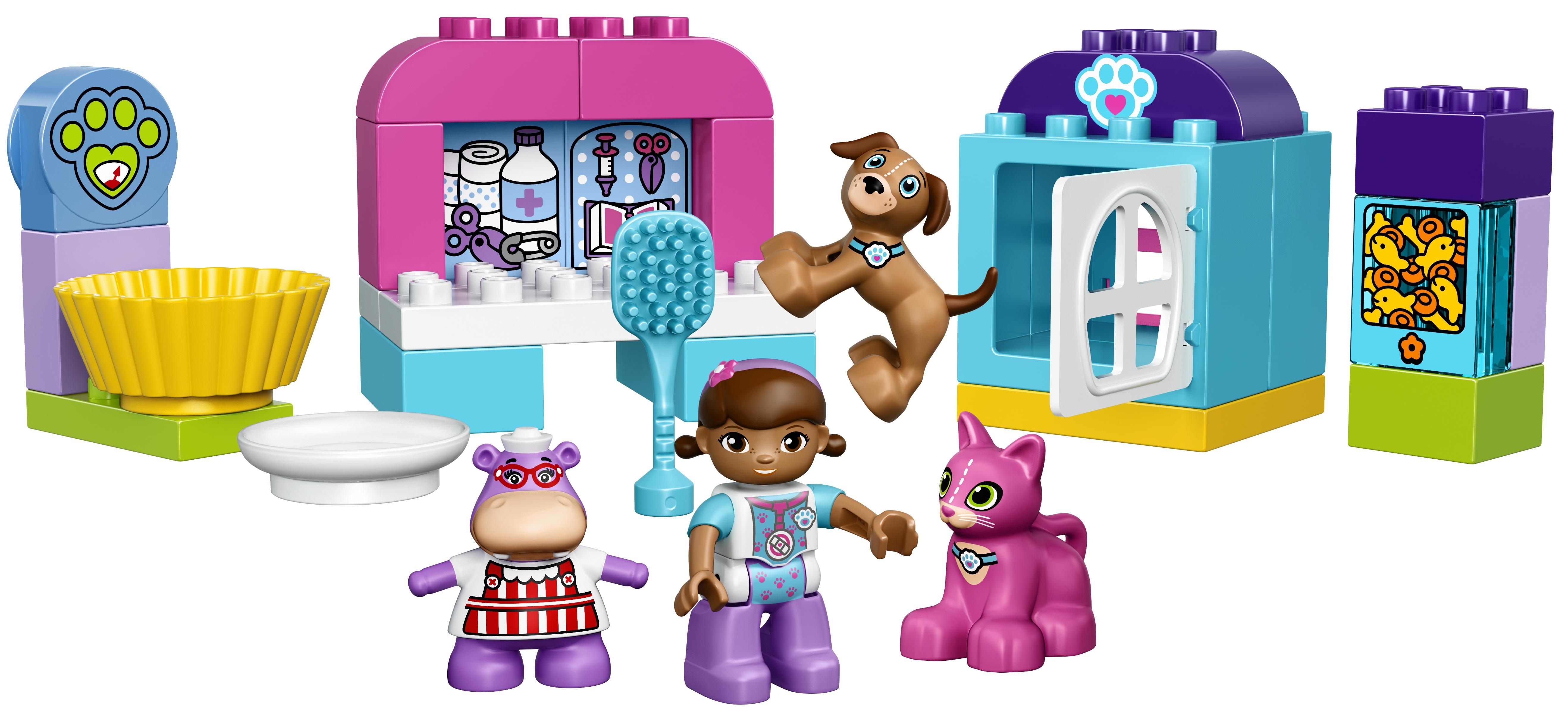 Lego Конструктор Duplo "Ветеринарная клиника доктора Плюшевой" 30 деталей