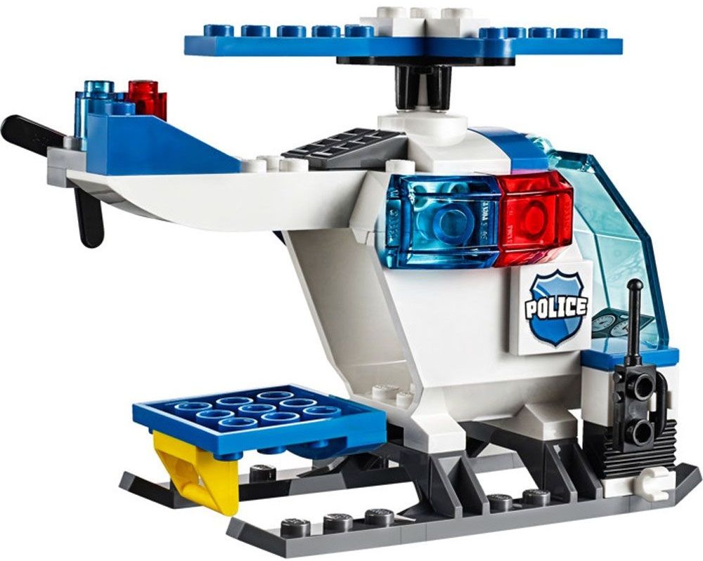 Lego Конструктор Juniors "Погоня на полицейском вертолете" 63 детали