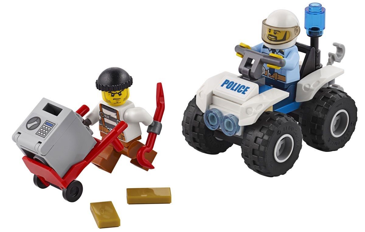 Lego Конструктор City "Полицейский квадроцикл" 47 деталей