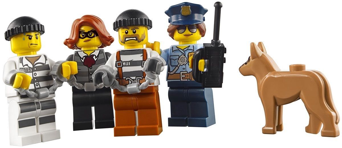 Lego Конструктор City "Полицейский участок" 894 детали