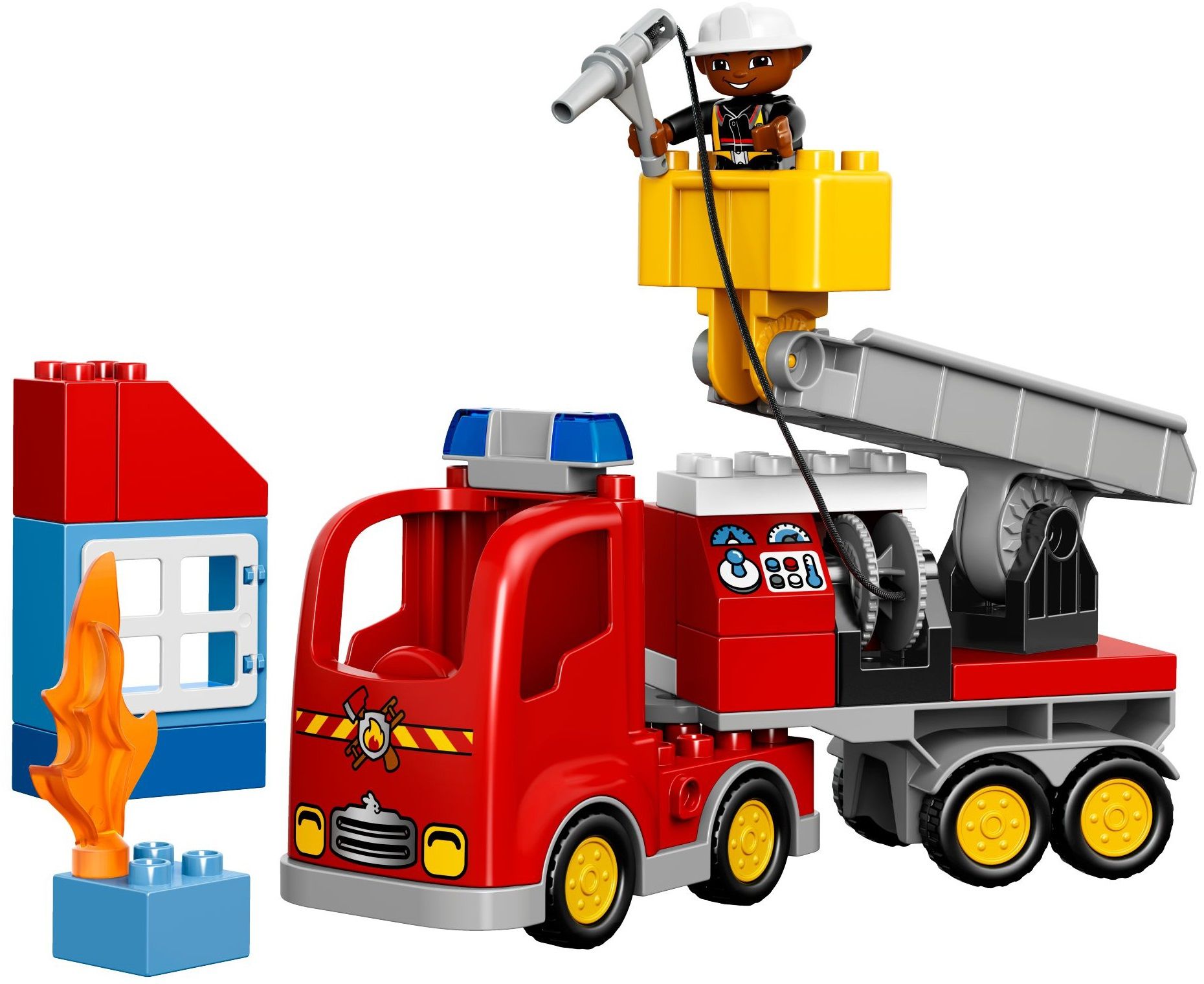 Lego Конструктор Duplo "Пожарный грузовик" 27 деталей