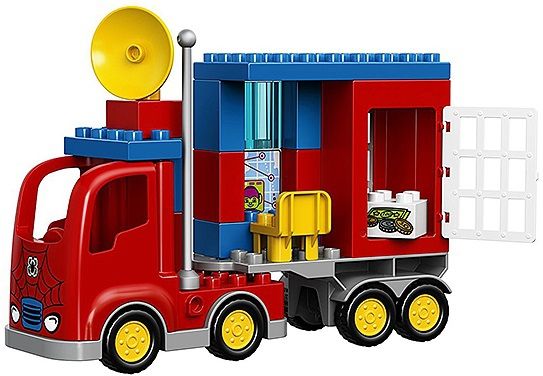 Lego Конструктор Duplo "Приключение на грузовике человека-паука" 28 деталей