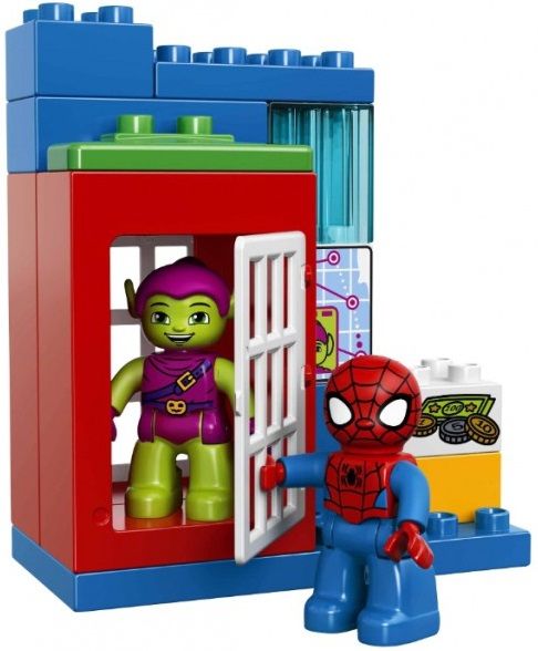 Lego Конструктор Duplo "Приключение на грузовике человека-паука" 28 деталей