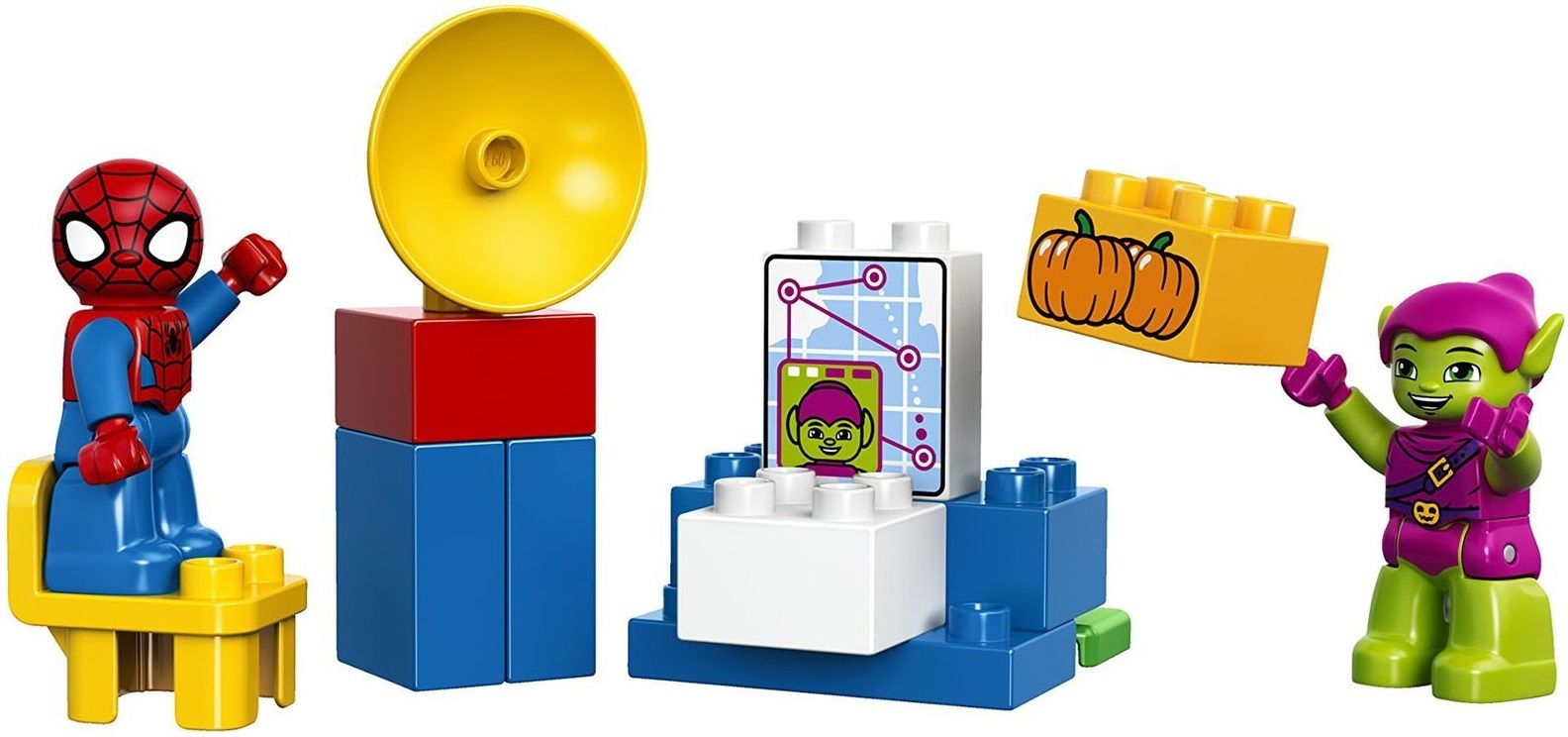 Lego Конструктор Duplo "Приключение на грузовике человека-паука" 28 деталей