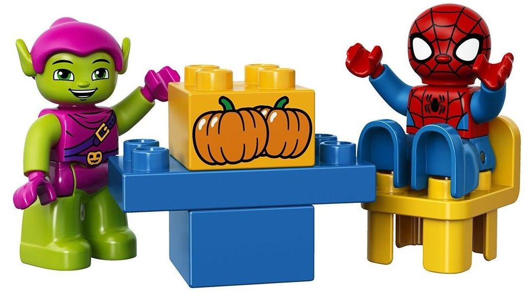 Lego Конструктор Duplo "Приключение на грузовике человека-паука" 28 деталей