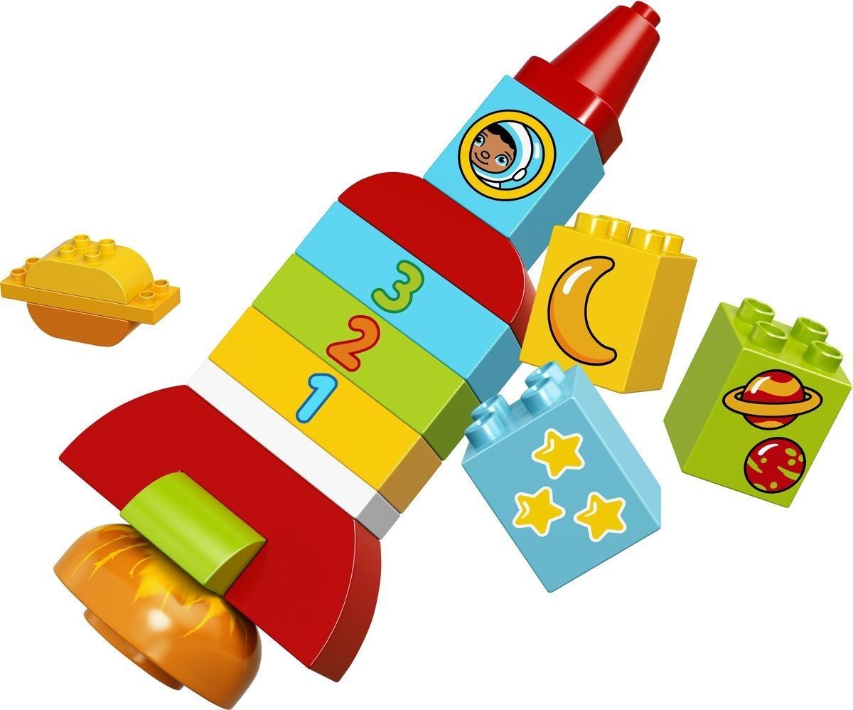 Lego Конструктор Duplo "Моя первая ракета" 18 деталей