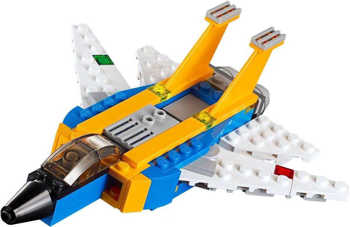 Lego Конструктор Creator "Реактивный самолет" 100 деталей