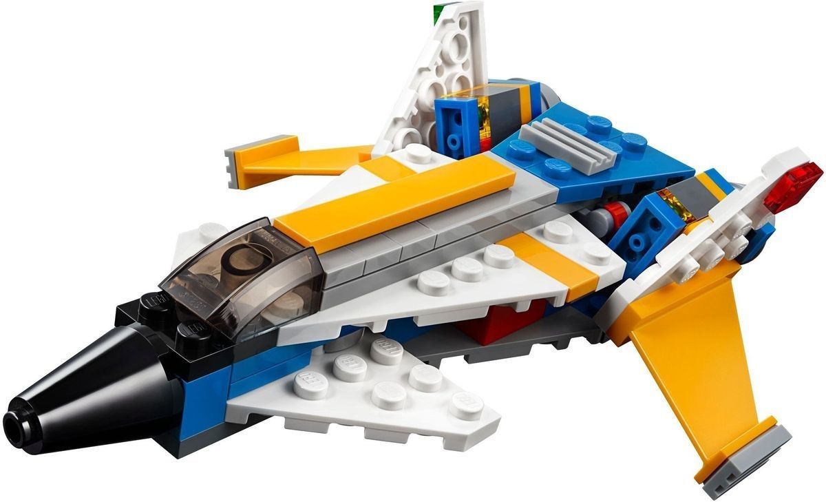 Lego Конструктор Creator "Реактивный самолет" 100 деталей