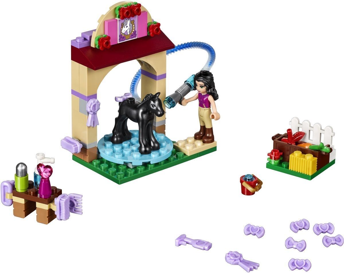 Lego Конструктор Friends "Салон для жеребят" 77 деталей