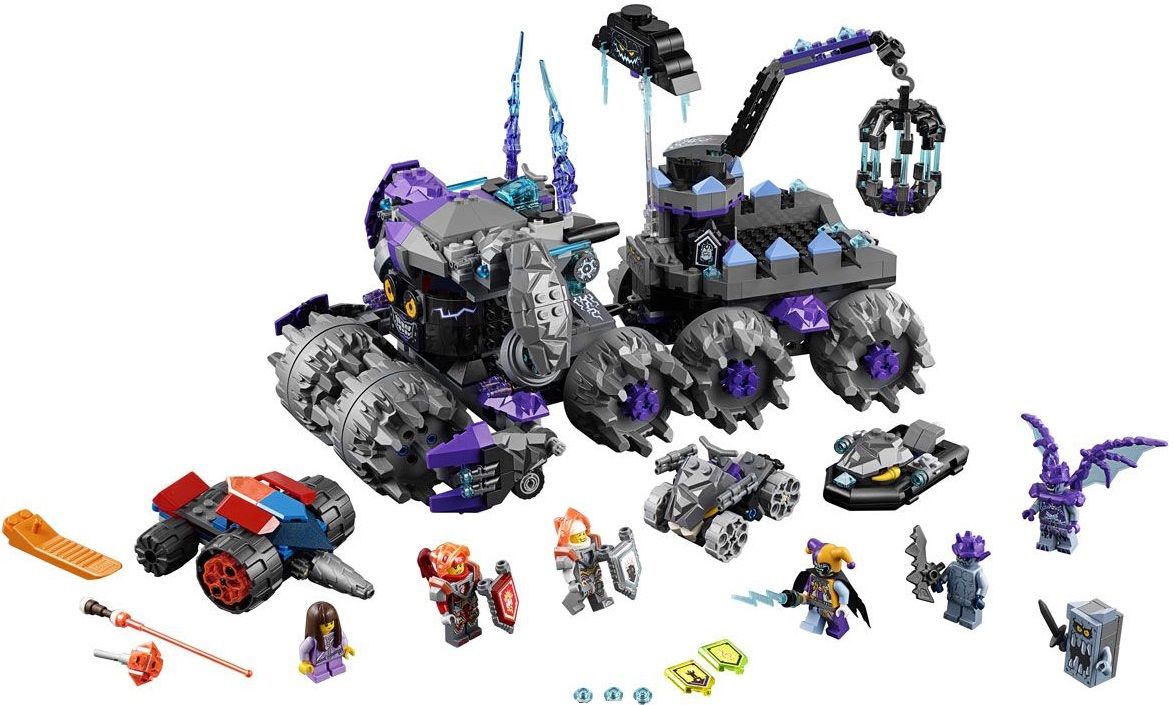 Lego Конструктор Nexo Knights "Штаб Джестро" 840 деталей