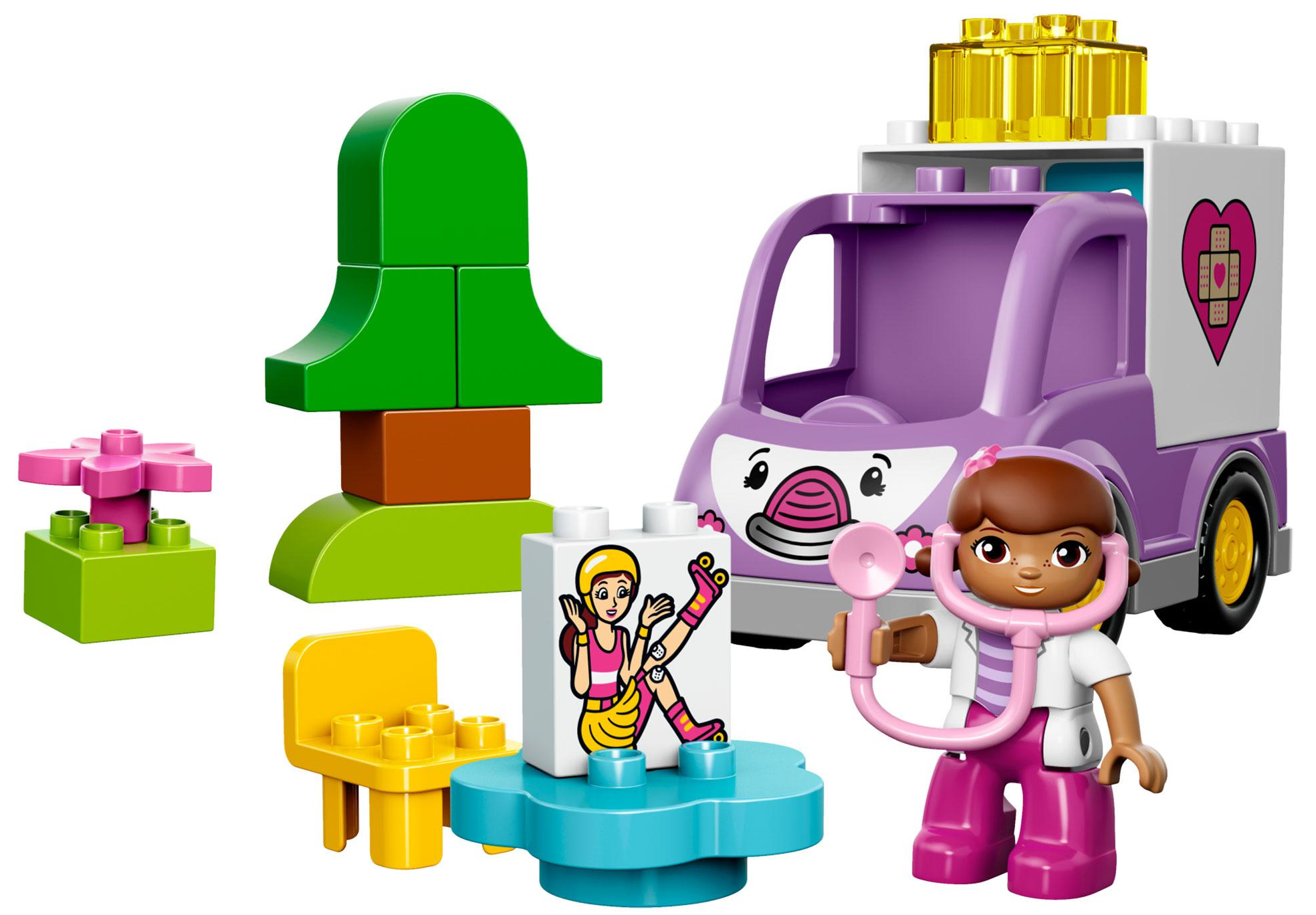 Lego Конструктор Duplo "Скорая помощь доктора Плюшевой" 16 деталей