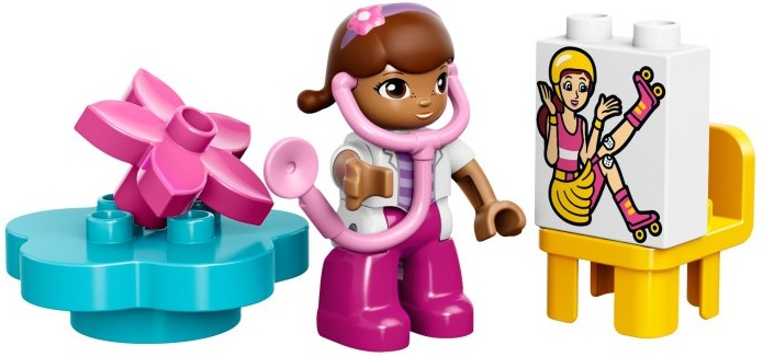 Lego Конструктор Duplo "Скорая помощь доктора Плюшевой" 16 деталей