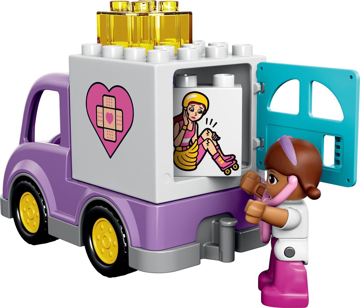 Lego Конструктор Duplo "Скорая помощь доктора Плюшевой" 16 деталей