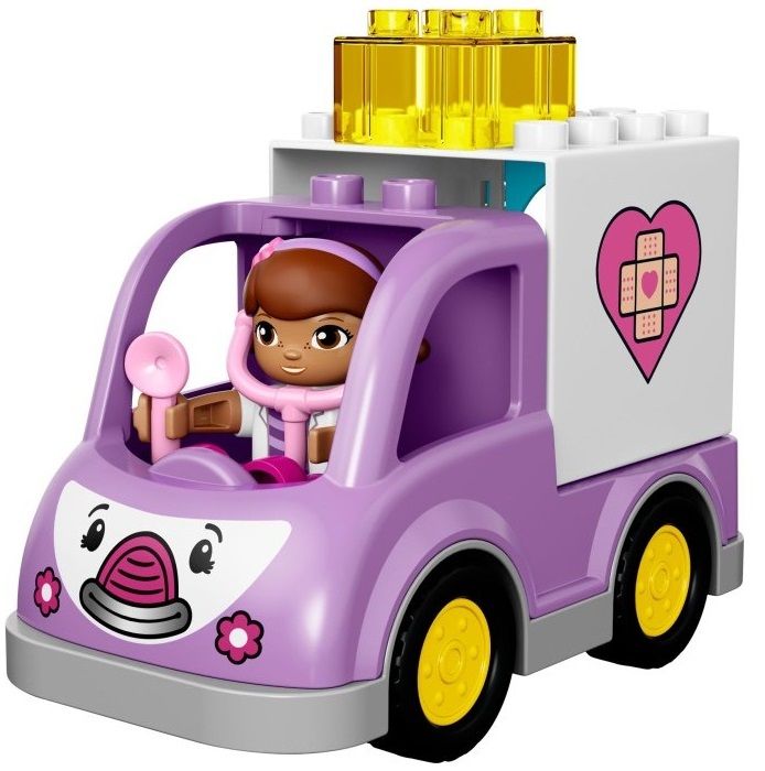 Lego Конструктор Duplo "Скорая помощь доктора Плюшевой" 16 деталей