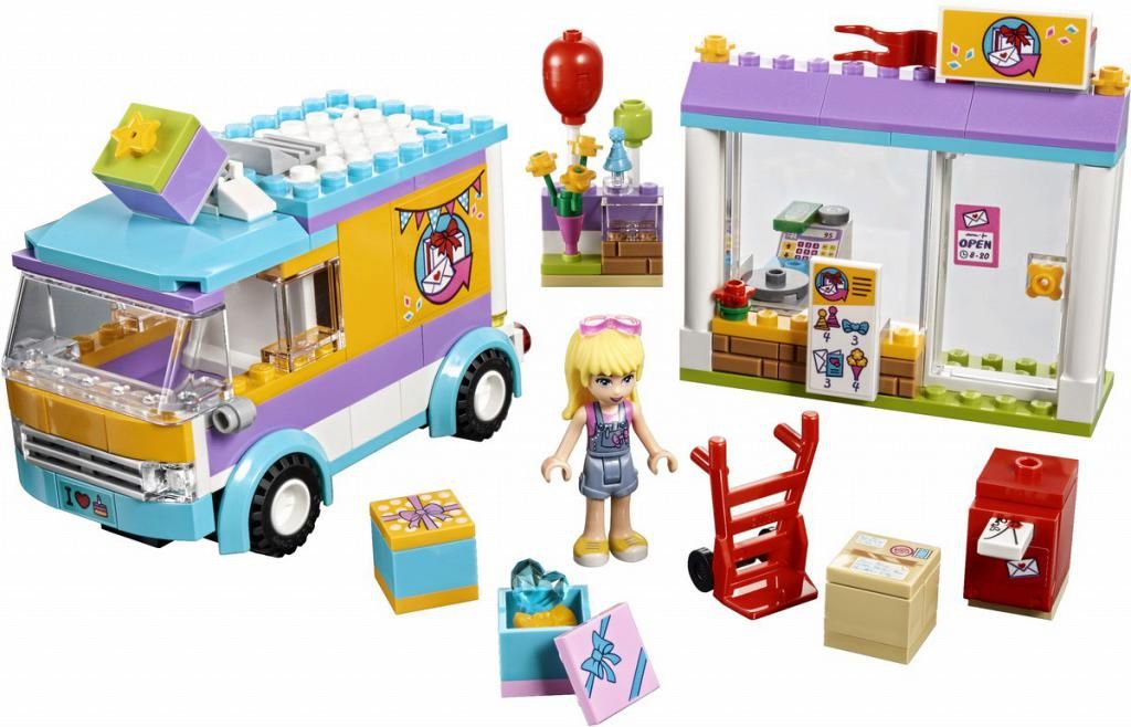 Lego Конструктор Friends "Служба доставки подарков" 185 деталей