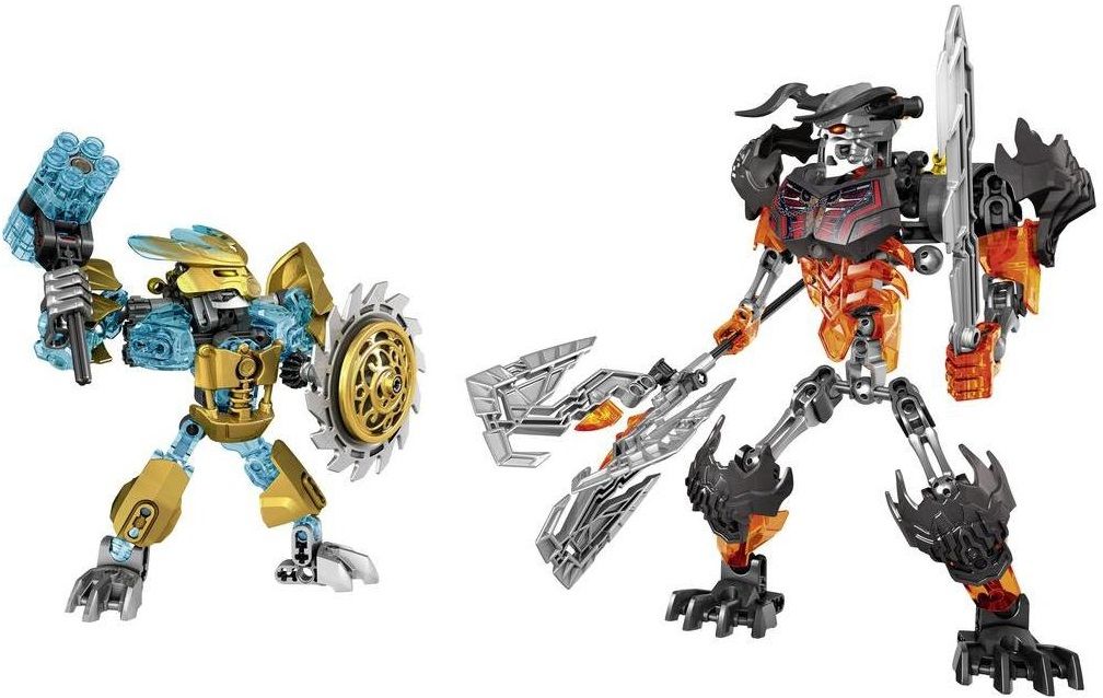 Lego Конструктор Bionicle "Создатель Масок против Стального Черепа" 171 деталь