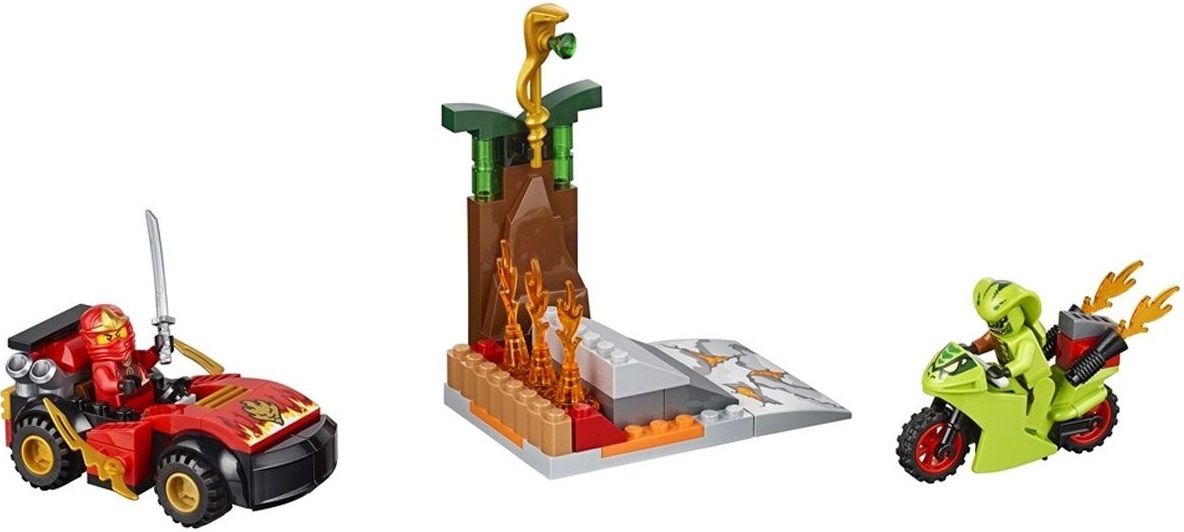 Lego Конструктор Juniors "Схватка со змеями" 92 детали