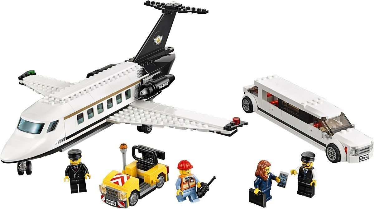 Lego Конструктор City "Служба аэропорта для VIP-клиентов" 364 детали