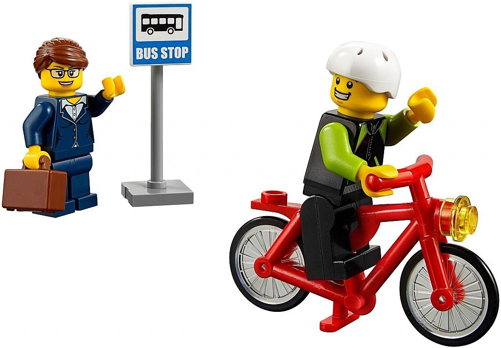 Lego Конструктор City "Праздник в городе – жители Lego City" 157 деталей