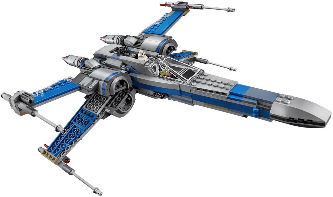 Lego Конструктор Star Wars "Истребитель Сопротивления типа Икс" 740 деталей