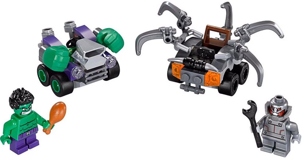 Lego Конструктор Super Heroes "Халк против Альтрона" 80 деталей