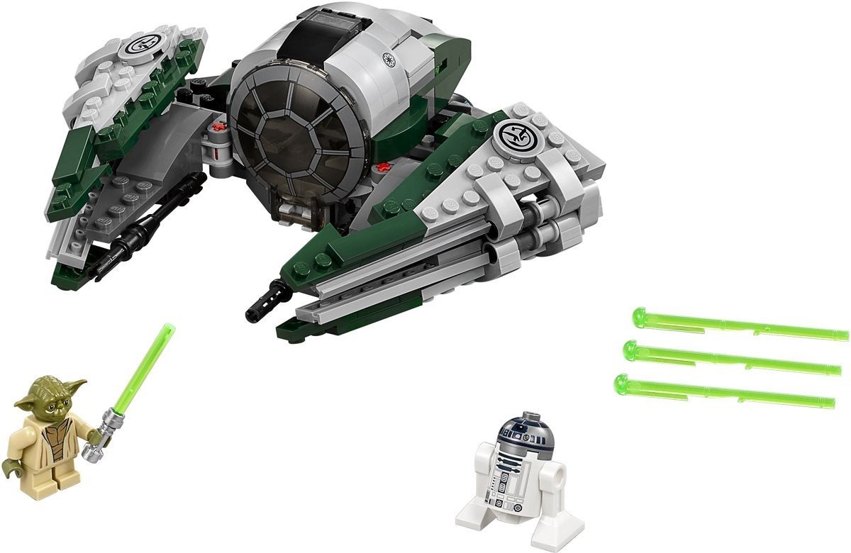 Lego Конструктор Star Wars "Звездный истребитель Йоды" 262 детали