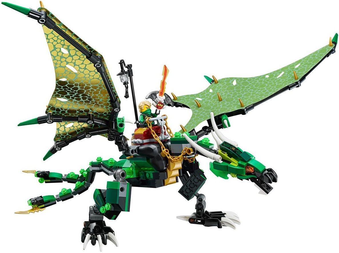 Lego Конструктор Ninjago "Зеленый дракон" 567 деталей