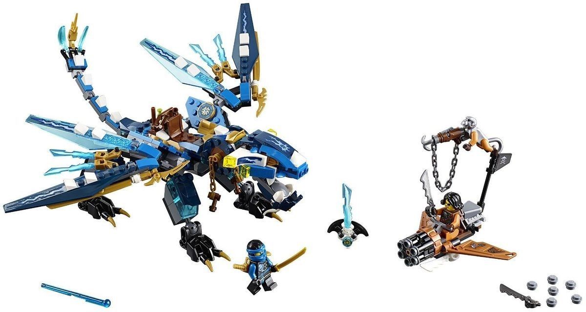 Lego Конструктор Ninjago "Дракон Джея" 350 деталей