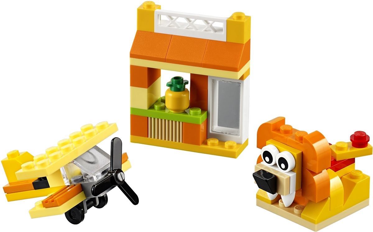 Lego Конструктор Classic. Набор для творчества (оранжевый) 60 деталей
