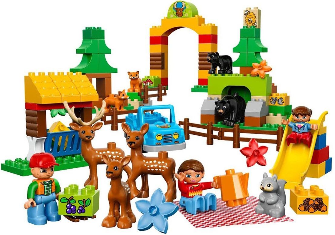 Lego Конструктор Duplo "Лесной заповедник" 105 деталей
