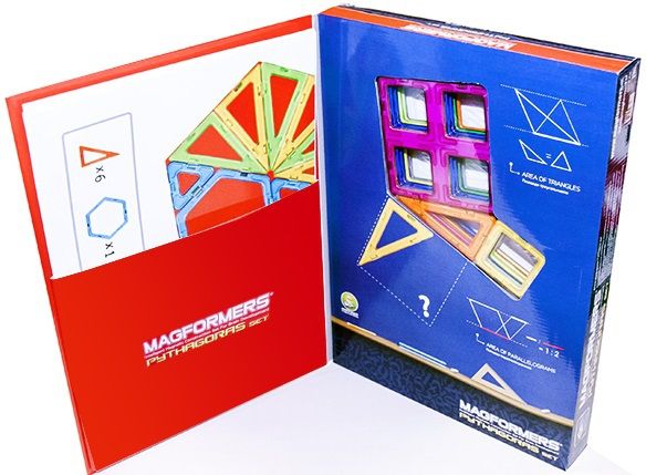 Magformers Конструктор "Pythagoras Math Set" 47 элементов