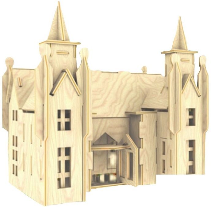 Мир деревянной игрушки Сборная модель "Дворец"