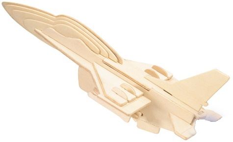 Мир деревянной игрушки Сборная модель "Самолет F16"