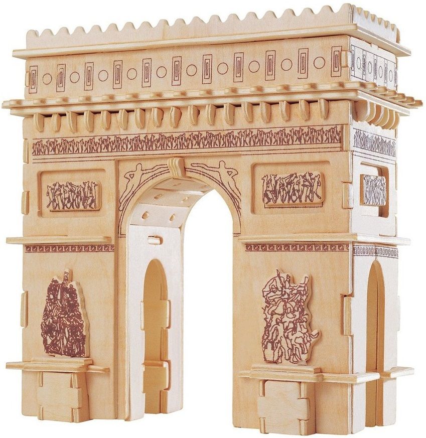 Мир деревянной игрушки Сборная модель "Триумфальная арка"