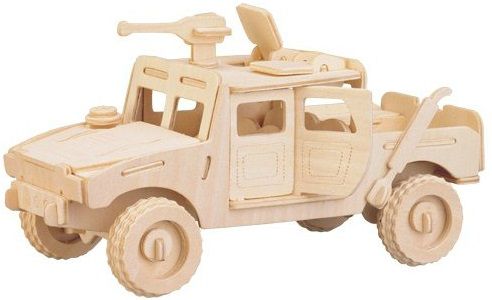 Мир деревянной игрушки Сборная модель "Хаммер"