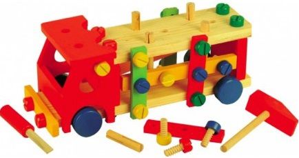 Мир деревянной игрушки Конструктор "Машина"