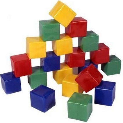 СВСД Строительный набор кубиков "Junior" 24 шт.