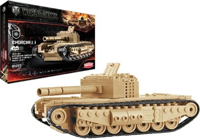 Zormaer Конструктор "World of Tanks. Churchill I" 214 деталей