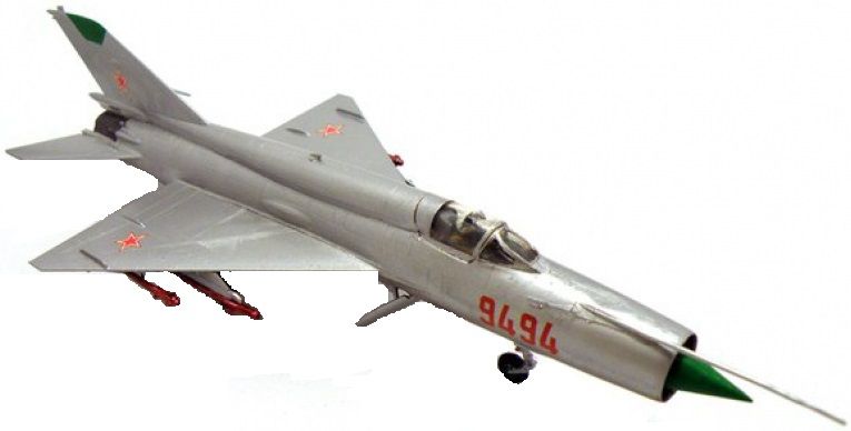 Звезда Сборная модель самолета "МиГ-21БИС"