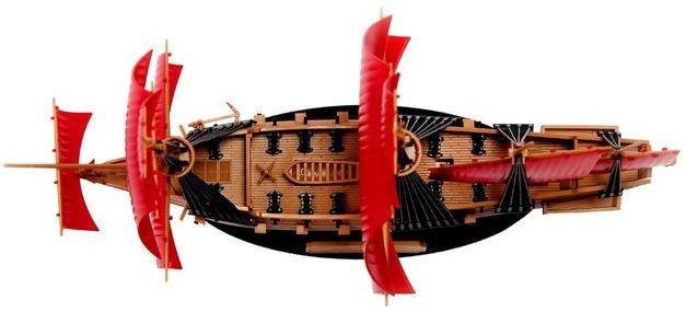 Звезда Сборная модель корабля "Секрет. Алые паруса"
