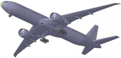 Звезда Сборная модель самолета "Боинг 777"
