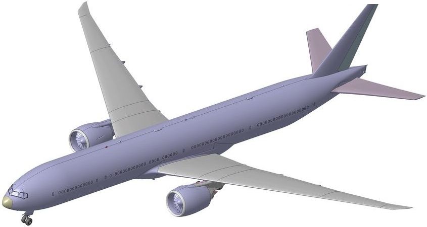 Звезда Сборная модель самолета "Боинг 777"