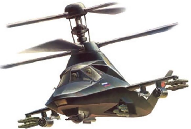 Звезда Сборная модель вертолета "Ка-58 Черный призрак"