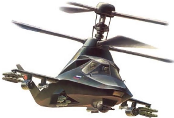Звезда Сборная модель вертолета "Ка-58 Черный призрак"