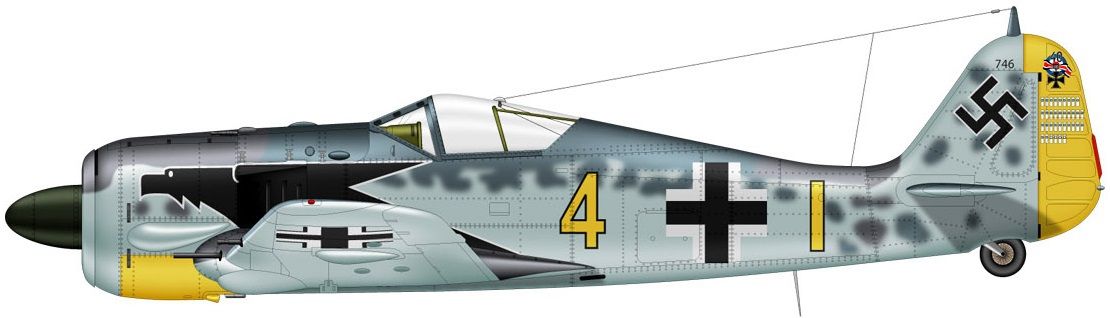 Звезда Сборная модель самолета "Фокке Вульф FW-190A4"