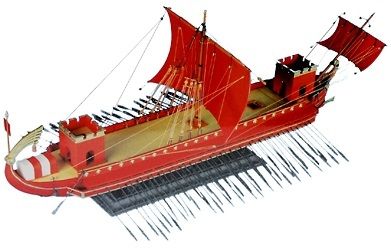 Звезда Сборная модель корабля "Римская Императорская Трирема"