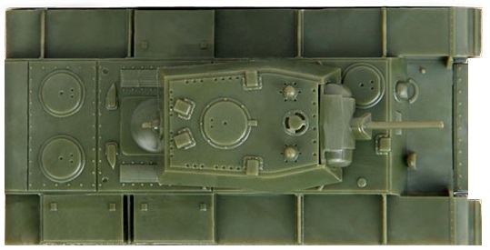 Звезда Сборная модель танка "КВ-1 с пушкой Ф32"
